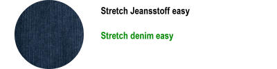 Stretch Jeansstoff easy